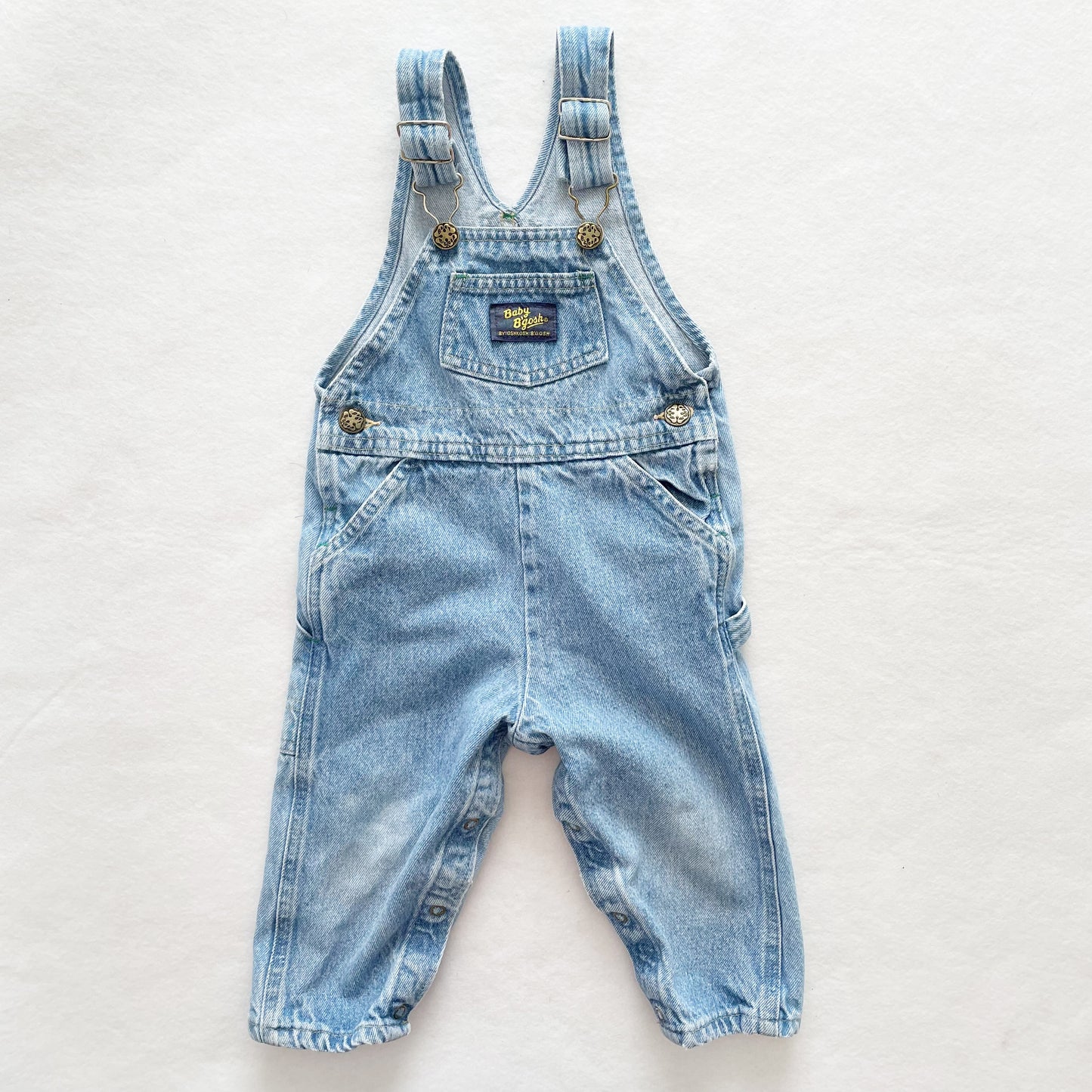 Baby B’gosh Medium Wash Denim Overalls