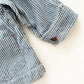 OshKosh Hickory Stripe Chore Coat - Yellow Clover Vintage Kids Clothes