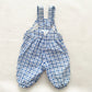 Baby B’gosh Teacup Plaid Overalls - Yellow Clover Vintage Kids Clothes