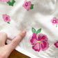 OshKosh Hibiscus Flower Cropped Jacket + Skirt - Yellow Clover Vintage Kids Clothes