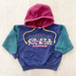 OshKosh Sports Bears Hooded Sweatshirt - Yellow Clover Vintage Kids Clothes