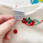 Baby B’gosh Strawberry Embroidered Collar Top - Yellow Clover Vintage Kids Clothes