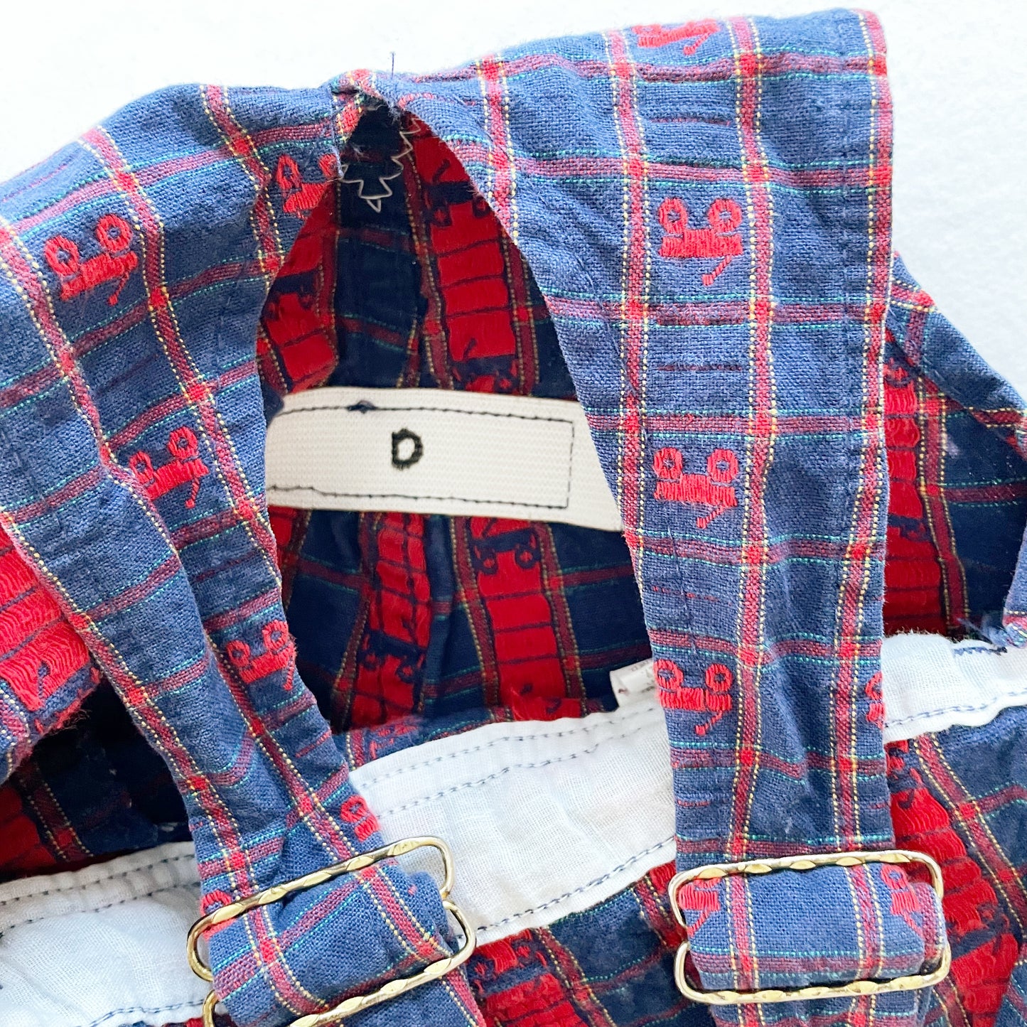 OshKosh Wagon Woven Bubble Overalls