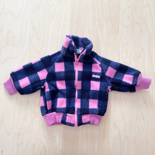OshKosh Buffalo Plaid Fleece Jacket