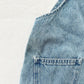 OshKosh Medium Wash Shortalls - Yellow Clover Vintage Kids Clothes