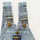 OshKosh Hickory Stripe Denim Overalls