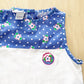 Vintage OshKosh Blue Floral Tank Set - Yellow Clover Vintage Kids Clothes