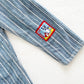 OshKosh Beach Dog Overalls - Yellow Clover Vintage Kids Clothes