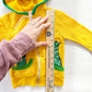 Wear Me Animal Pocket Hoodie - Yellow Clover Vintage Kids Clothes