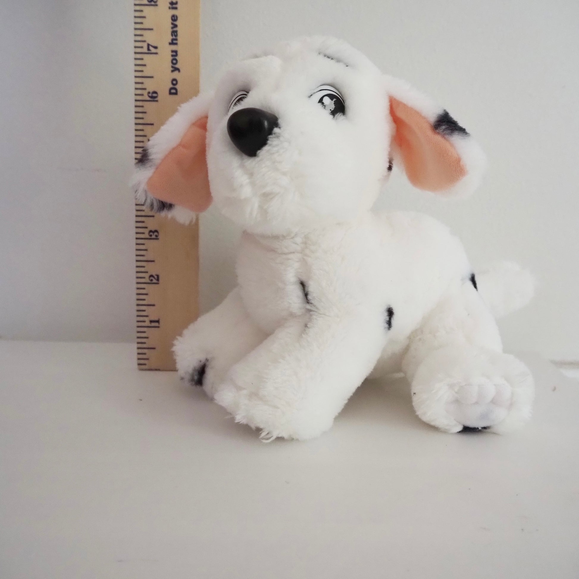 Vintage 101 Dalmatians Dog Plush Toy - Yellow Clover Vintage Kids Clothes