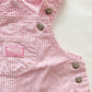 OshKosh Pink Gingham Skirtall - Yellow Clover Vintage Kids Clothes