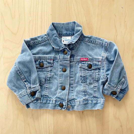 Vintage Baby B’gosh Pink Label Denim Jacket - Yellow Clover Vintage Kids Clothes