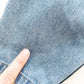 Guess Denim Heart Button Overalls - Yellow Clover Vintage Kids Clothes