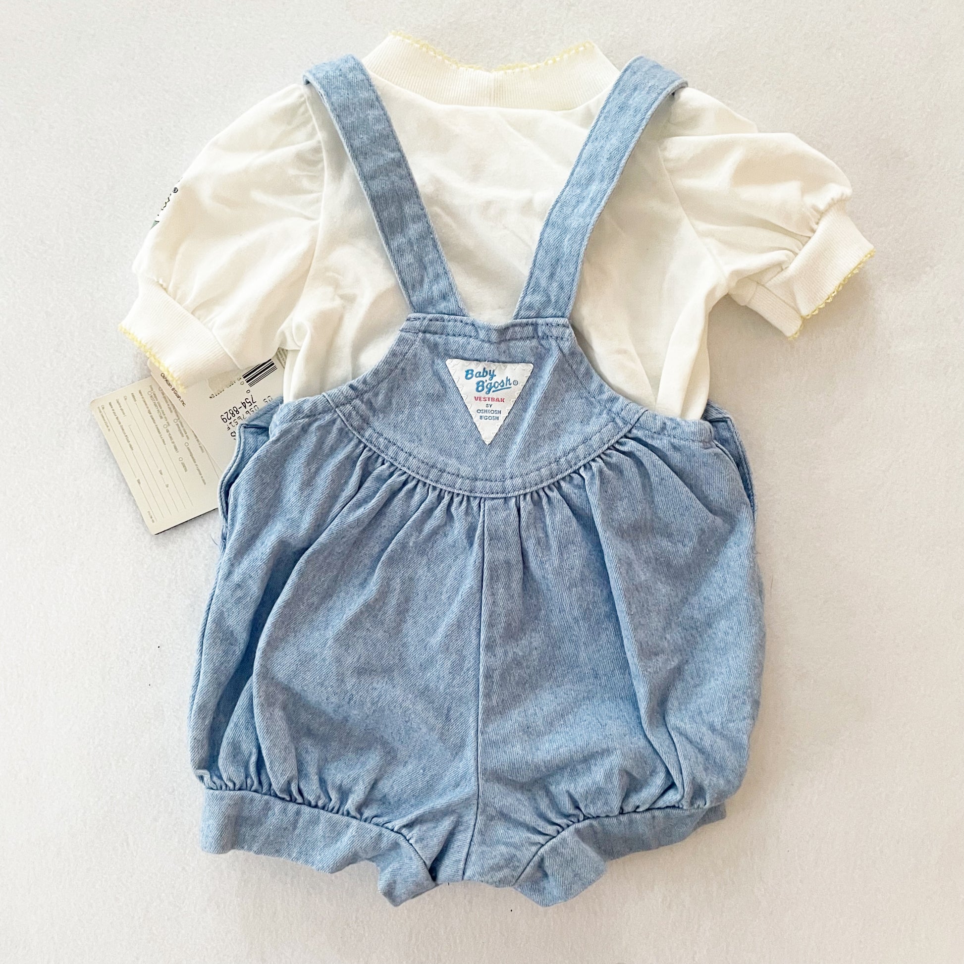 Baby B’gosh Sunflower Bubble Set - Yellow Clover Vintage Kids Clothes