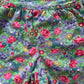 Vintage OshKosh Jewel Tone Floral Overalls - Yellow Clover Vintage Kids Clothes