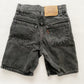 Levi’s Black Wash Orange Tab Shorts - Yellow Clover Vintage Kids Clothes