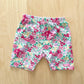 OshKosh Floral Cartwheel Shorts - Yellow Clover Vintage Kids Clothes