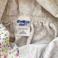 OshKosh Dainty Floral Print Pinafore - Yellow Clover Vintage Kids Clothes
