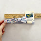 OshKosh Blue and White Headband - Yellow Clover Vintage Kids Clothes
