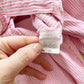 OshKosh Pink Engineer Stripe Bubble Overalls - Yellow Clover Vintage Kids Clothes