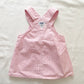 OshKosh Pink Gingham Skirtall - Yellow Clover Vintage Kids Clothes