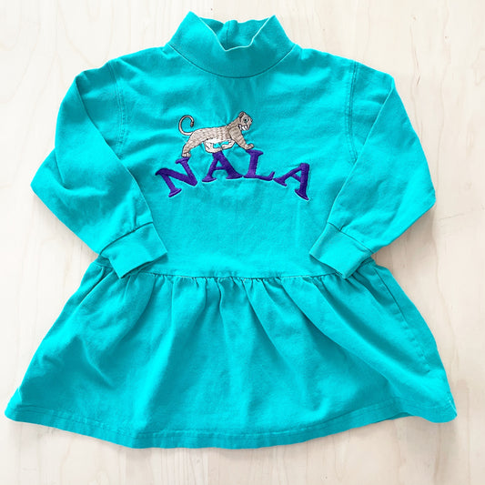Disney Store Lion King Nala Tunic Top - Yellow Clover Vintage Kids Clothes