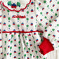 OshKosh Houses Print Sweatshirt Romper - Yellow Clover Vintage Kids Clothes
