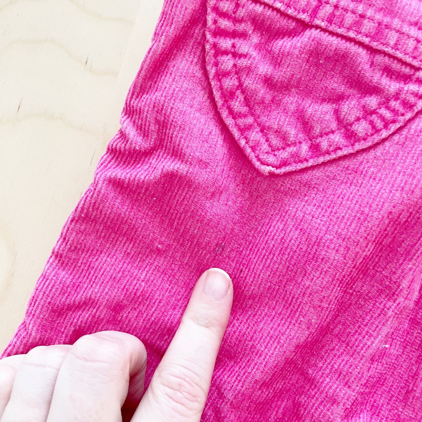 OshKosh Bright Pink Cord Overalls