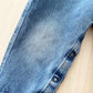 OshKosh Medium Wash Denim Overalls - Yellow Clover Vintage Kids Clothes