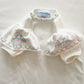 OshKosh Flower Basket Flutter Sleeve Layer Tee - Yellow Clover Vintage Kids Clothes