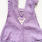 OshKosh Lilac Overalls - Yellow Clover Vintage Kids Clothes