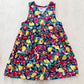 OshKosh Floral Fruit Dress - Yellow Clover Vintage Kids Clothes