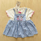 New Old Stock Baby Mickey & Co. Dress - Yellow Clover Vintage Kids Clothes