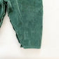 Baby B’gosh Forest Green Cord Overalls - Yellow Clover Vintage Kids Clothes