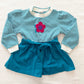 Healthtex Flower Dress - Yellow Clover Vintage Kids Clothes