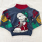 Vintage Hot Cashews Kids Peanuts Snoopy Sneaker Sweater 
