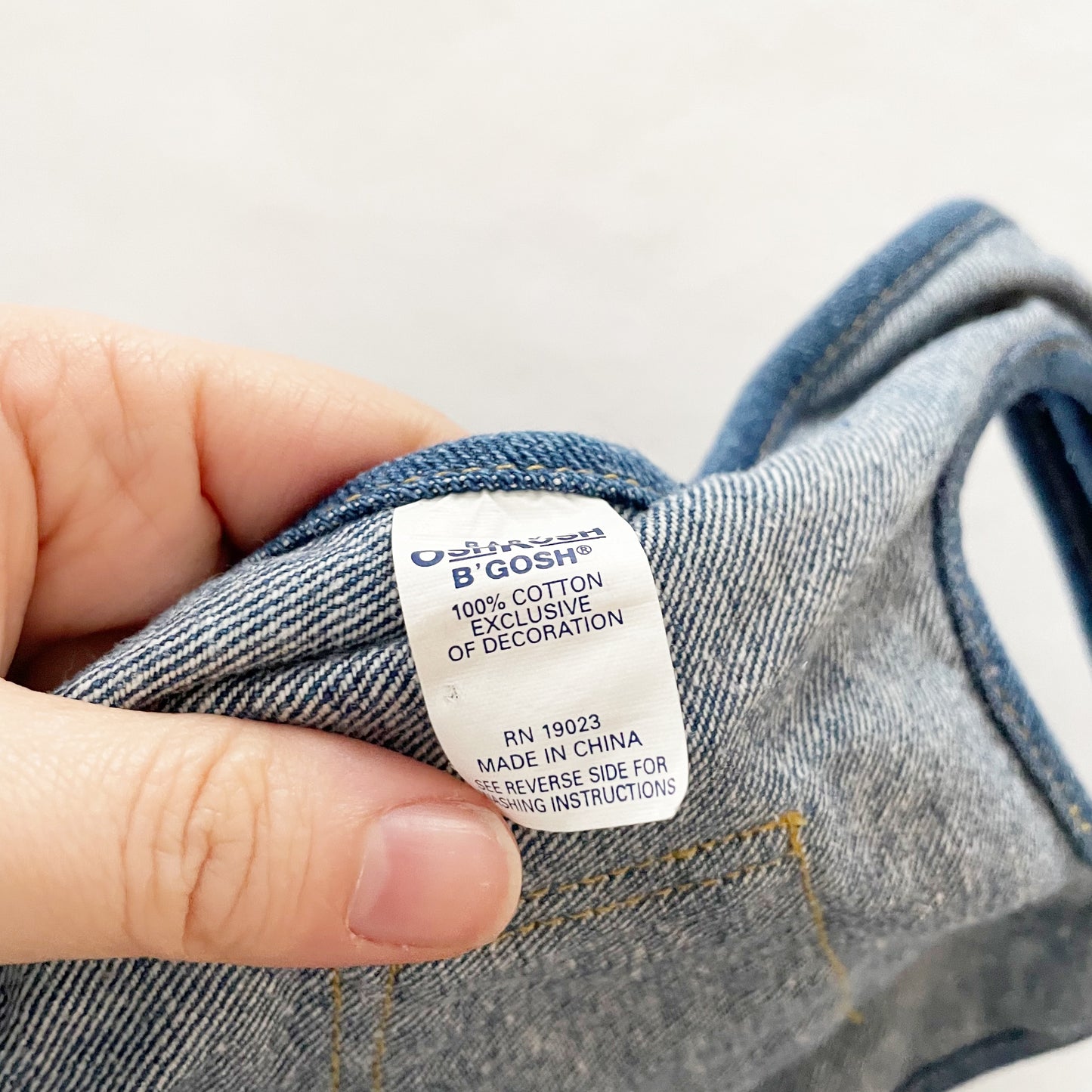 OshKosh Denim Bib