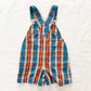Gymboree Sports Pennant Patch Shortalls • 2T - Yellow Clover Vintage Kids Clothes