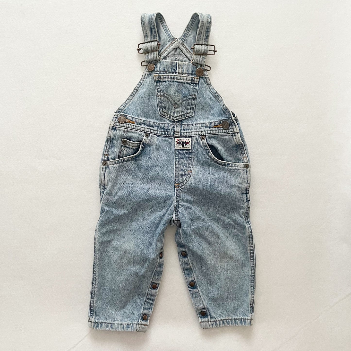 Levi’s Medium Wash Overalls