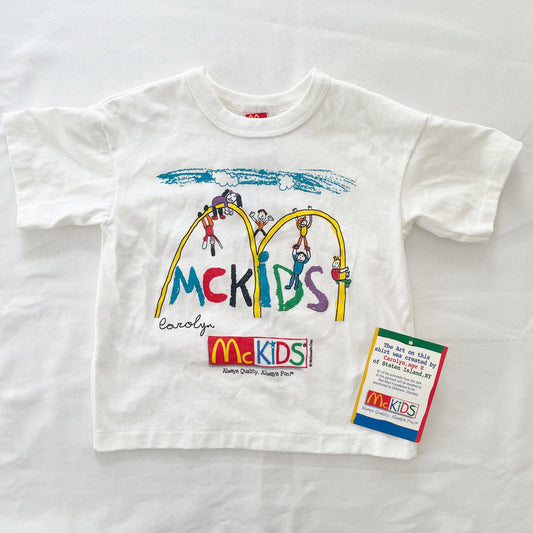 McKids Coloring Contest Graphic Tee • 4T - Yellow Clover Vintage Kids Clothes
