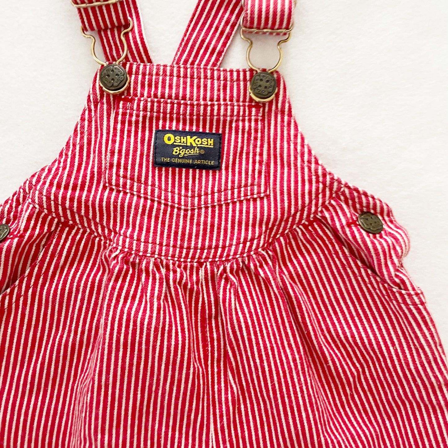 OshKosh Red Hickory Overalls