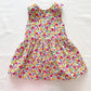 OshKosh Fruit Print Crossback Dress - Yellow Clover Vintage Kids Clothes