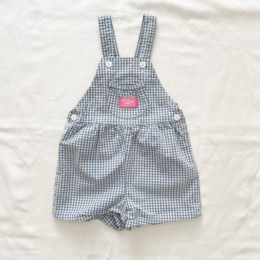 Baby B’gosh Blue Gingham Shortalls