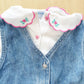 Vintage OshKosh Denim Jumper Set - Yellow Clover Vintage Kids Clothes