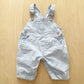 OshKosh Light Blue Stripe Accent Overalls