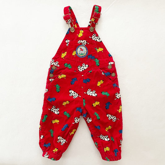 OshKosh Kennel Klub Puppy Print Overalls