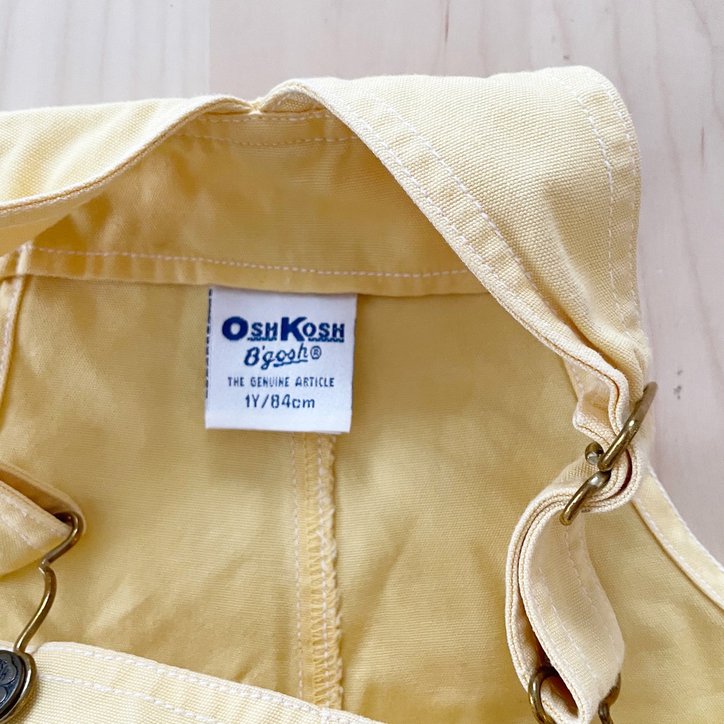 OshKosh Yellow Baggy Shortalls