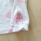 OshKosh Heart Print Layering Shirt - Yellow Clover Vintage Kids Clothes