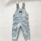 Vintage OshKosh Baby B’gosh Lighter Denim Hickory Stripe Overalls