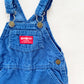OshKosh Blue Cord Overalls - Yellow Clover Vintage Kids Clothes